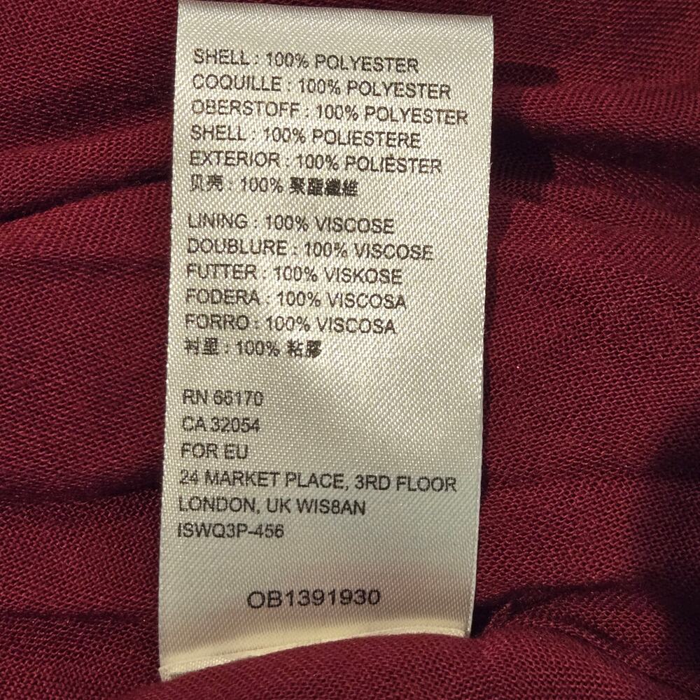 Free People Daphne Velvet Babydoll Dress. Smocked Renaissance Whimsigoth-Sz L - Picture 11 of 11